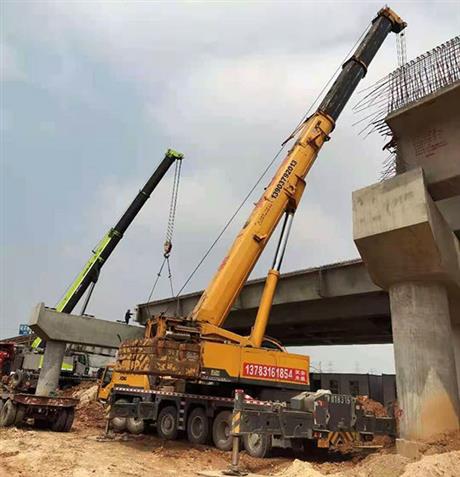 洛陽(yáng)吊車(chē)租賃-工程案例