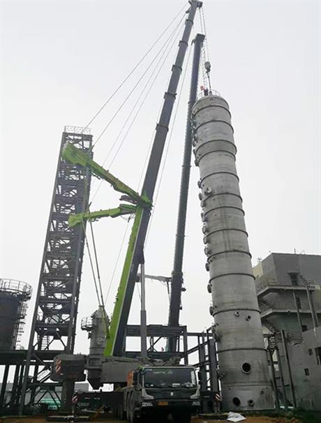 洛陽(yáng)吊車(chē)租賃-工程案例