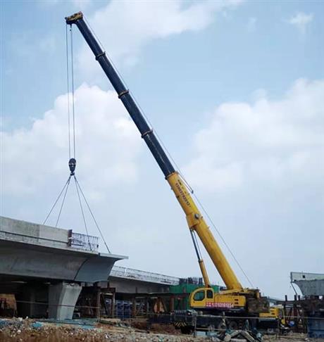 洛陽(yáng)吊車(chē)租賃-案例1